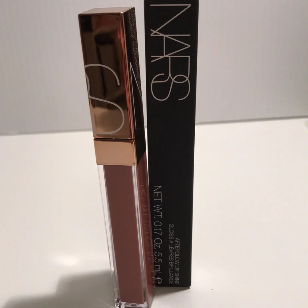 NEW NARS Afterglow Lip Shine Gloss in Nympho